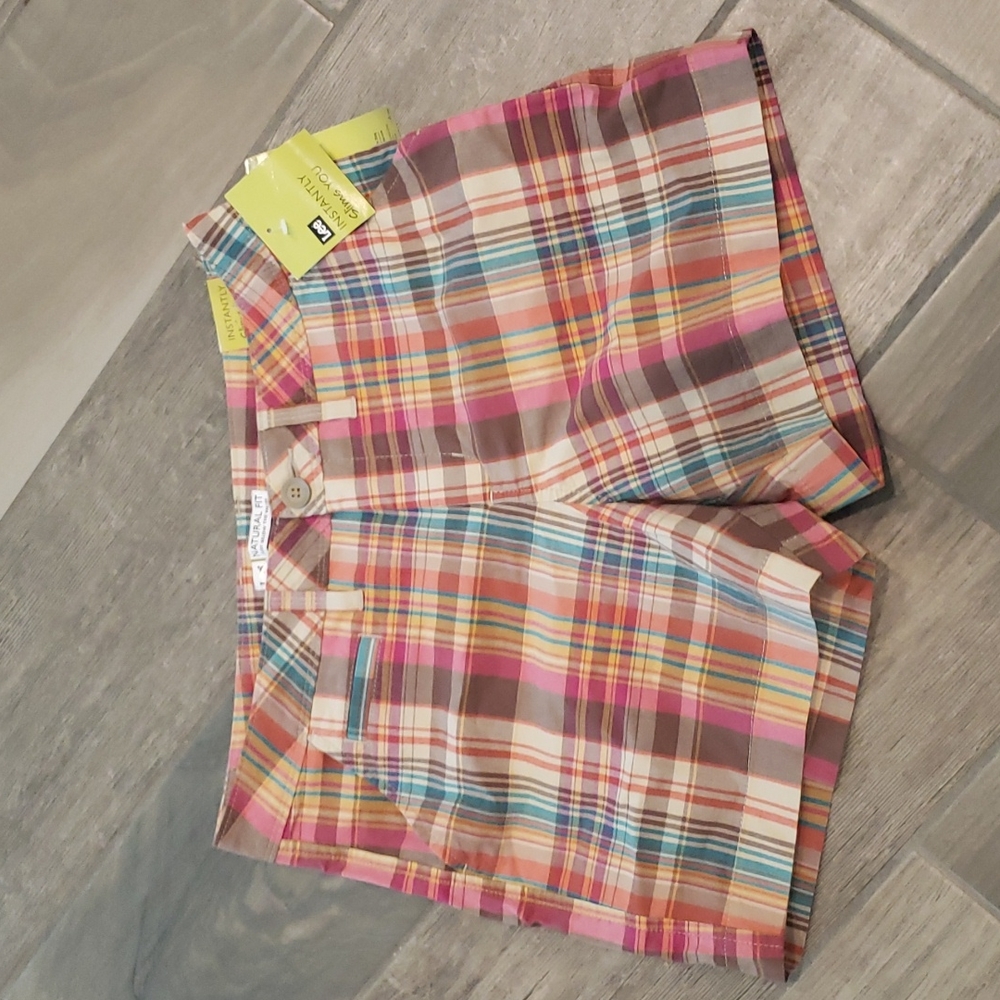 Lee plaid shorts